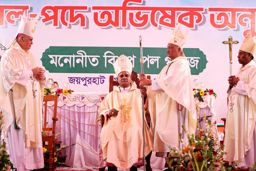Giáo phận Joypurhat đón giám mục tiên khởi